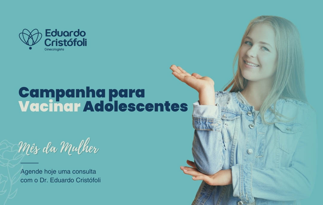 O ginecologista Dr. Eduardo Cristófoli enfatiza a importância da vacinação contra o HPV para a prevenção do câncer do colo do útero e outras complicações.