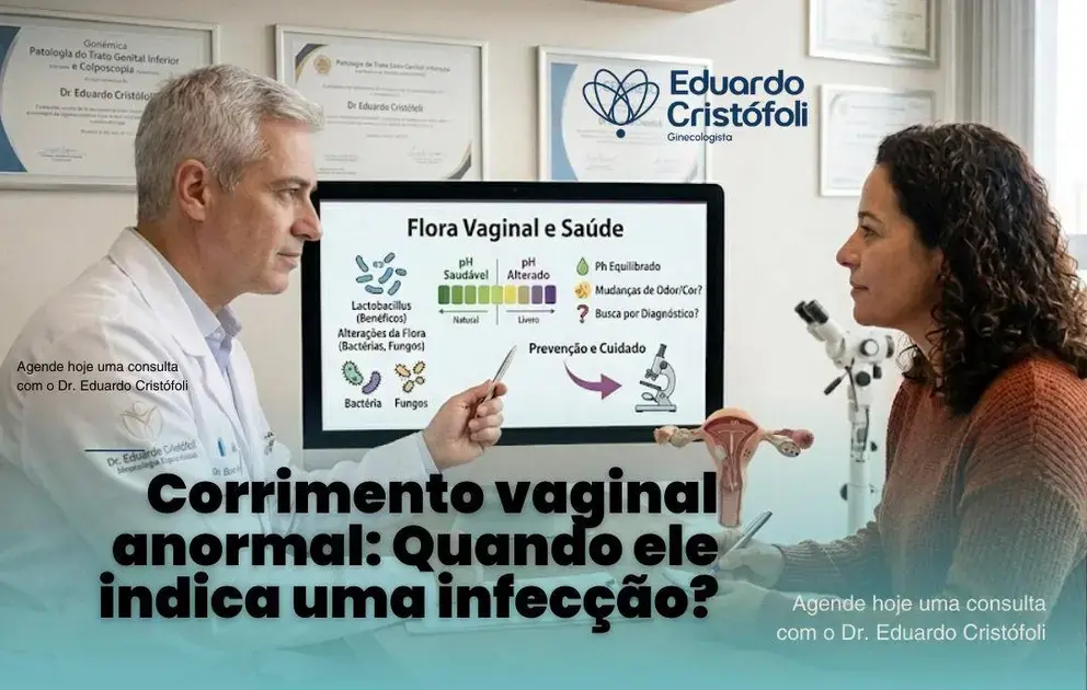 Corrimento vaginal anormal: Quando ele indica uma infecção?