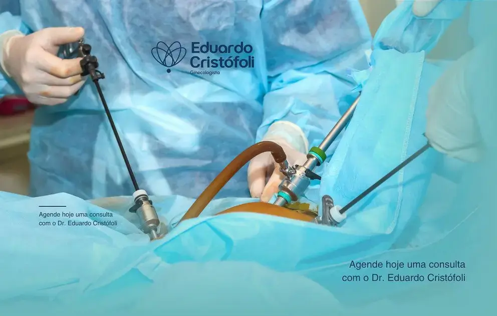 Cirurgia minimamente invasiva garante uma rápida recuperação.