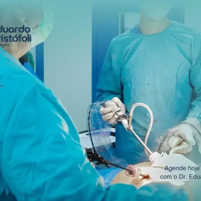 Cirurgia minimamente invasiva garante uma recuperação rápida.