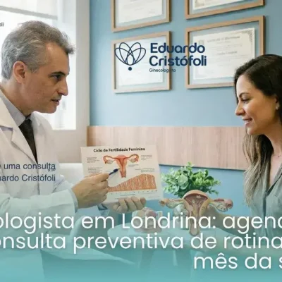 Ginecologista em Londrina: agende sua consulta preventiva neste mês da saúde.