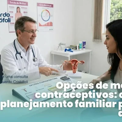Opções de métodos contraceptivos: como o planejamento familiar pode te ajudar.